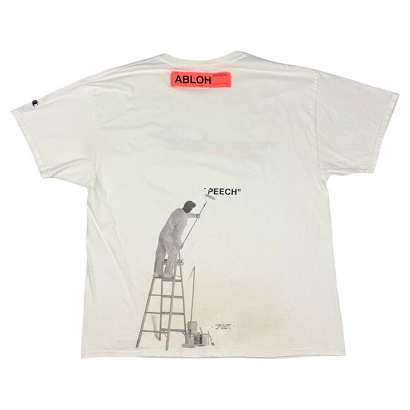 Champion x Virgil Abloh Off-White MCA Figures of Speech Graphic T-Shirt Men’s XL - Picture 1 of 8